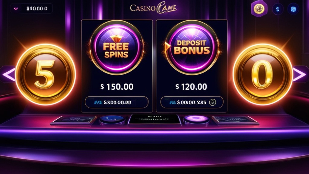 Rolos de slots com giros grátis e saldo de bónus em destaque